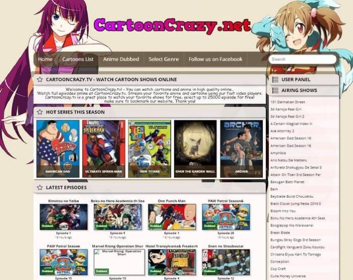 Cartooncrazy – 5 Best Alternatives Sites To Watch Cartoons